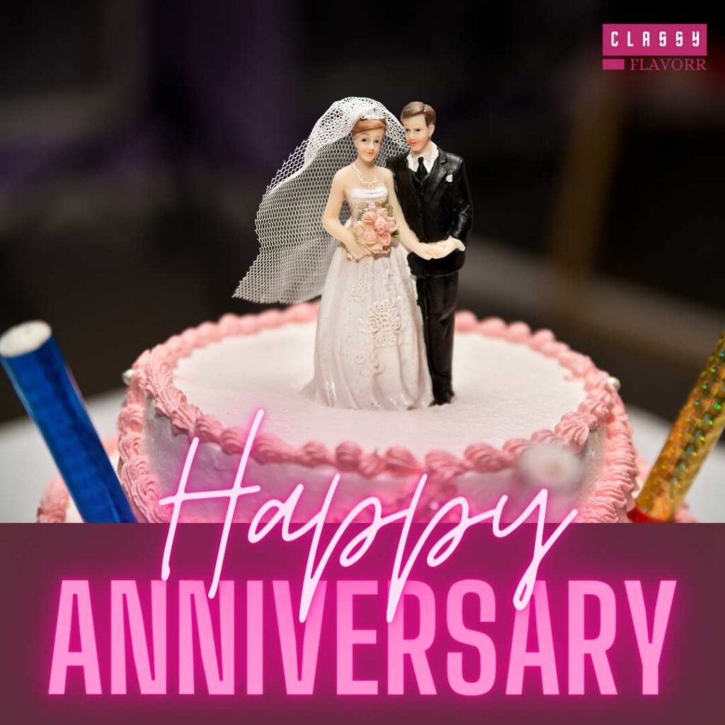 Happy Marriage Anniversary lovely Cake Images for Whatsapp